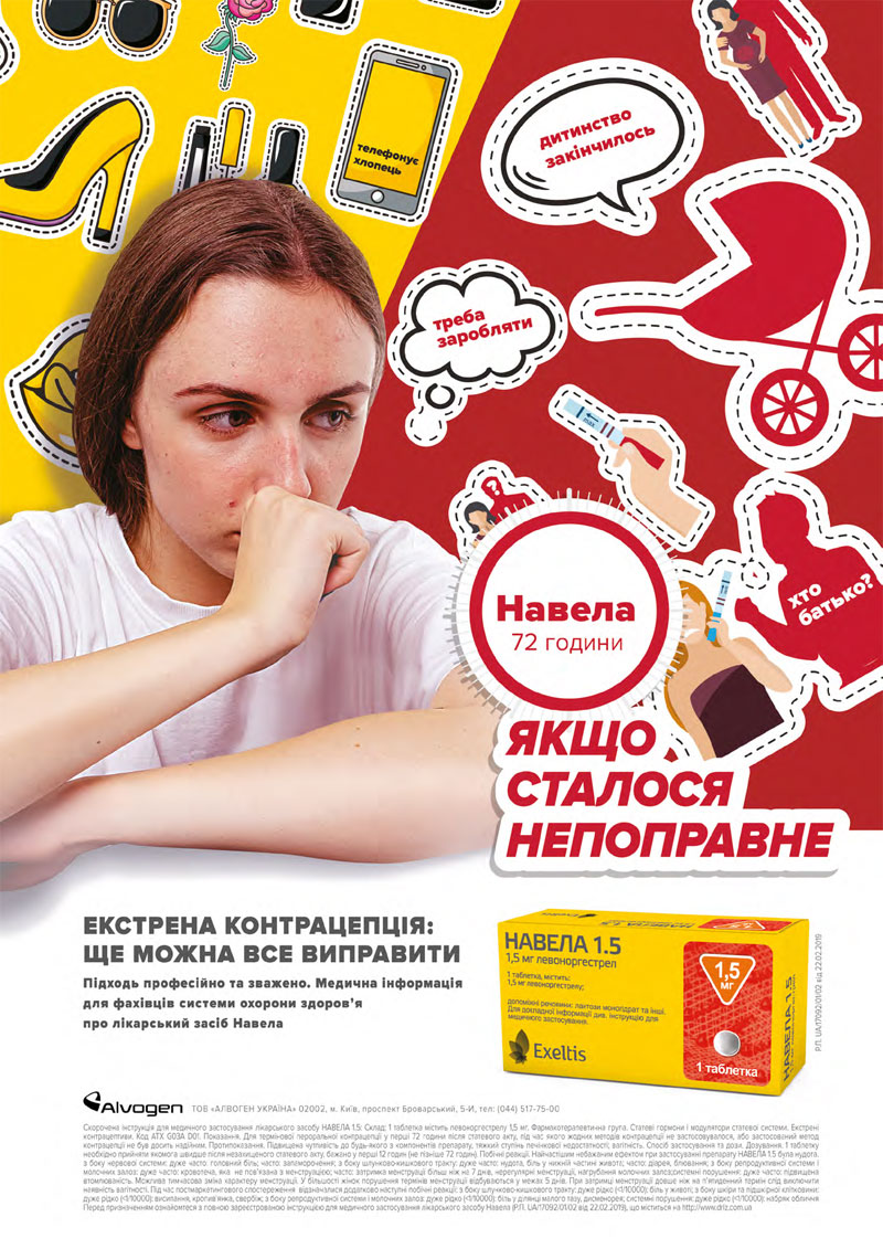НАВЕЛА – відповідальний підхід до планування вагітності