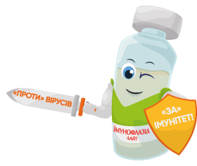 Ефекти діючих речовин Імунофлазід®
