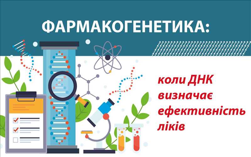 ФАРМАКОГЕНЕТИКА: коли ДНК визначає ефективність ліків