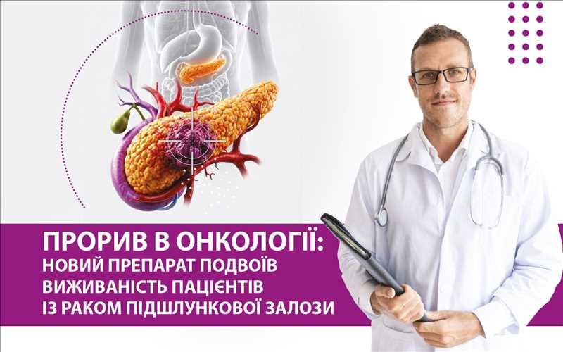 Прорив в онкології: новий препарат подвоїв виживаність пацієнтів із раком підшлункової залози