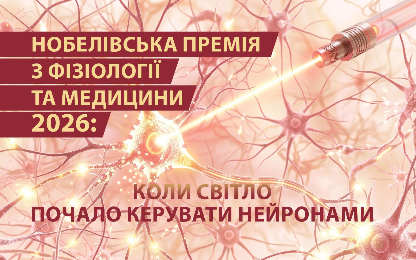 Нобелівська премія з фізіології та медицини 2026: коли світло почало керувати нейронами