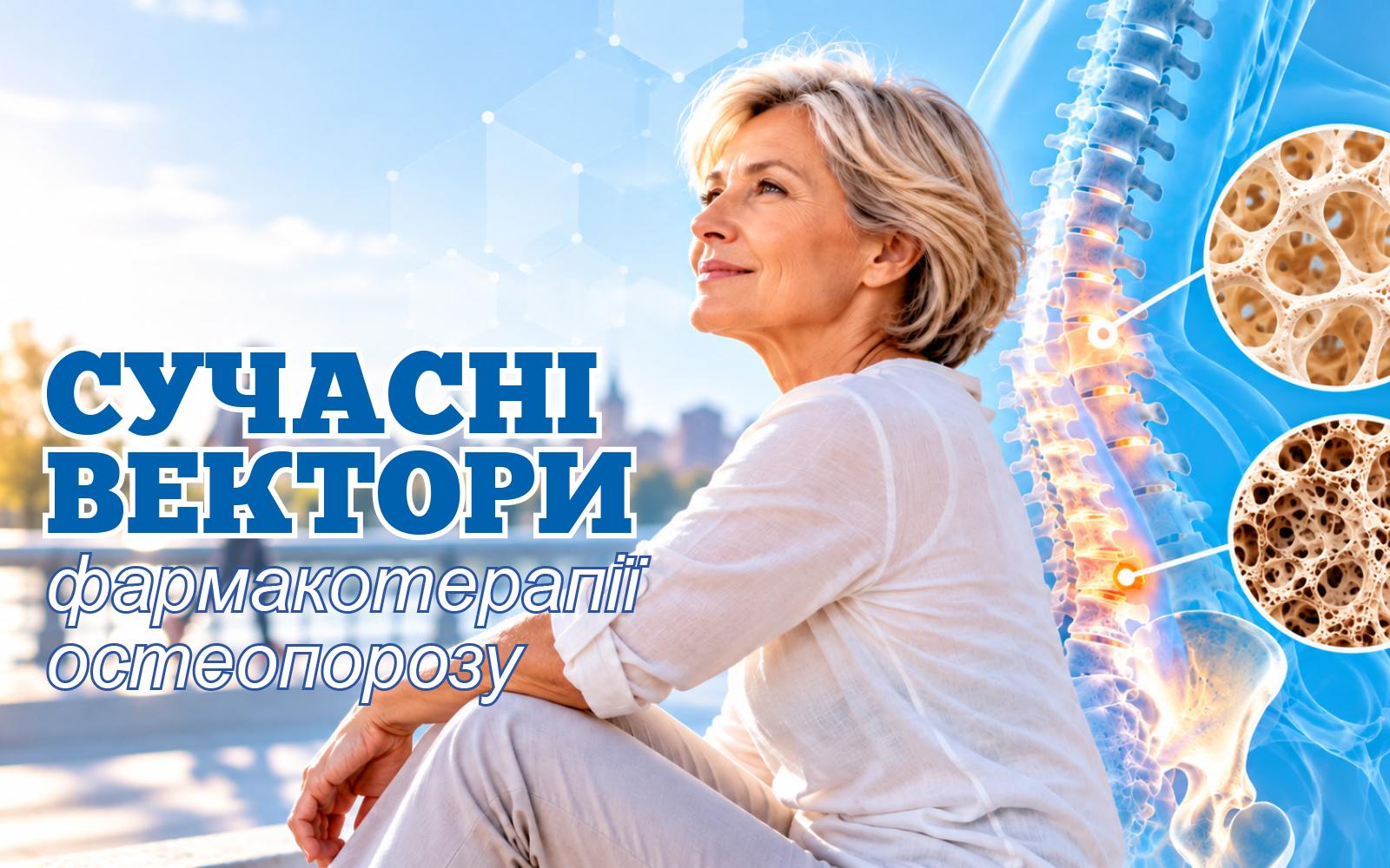Сучасні вектори фармакотерапії остеопорозу